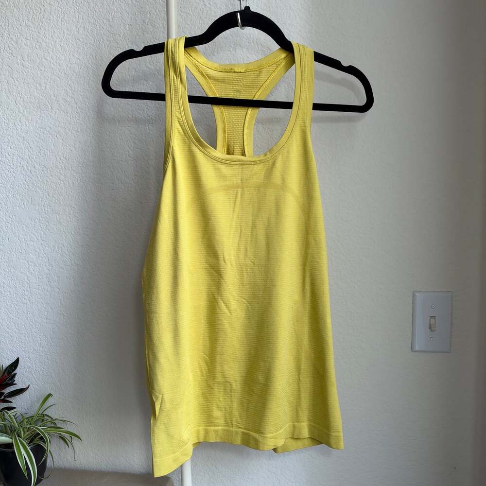 Lululemon Swiftly Tech Razorback Tank Top - Size 8 - Picture 1 of 5